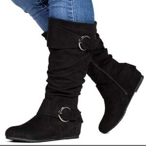 BRAND NEW SHOE LAND NO BETTY WOMEN'S KNEE-HIGH  BOOTS